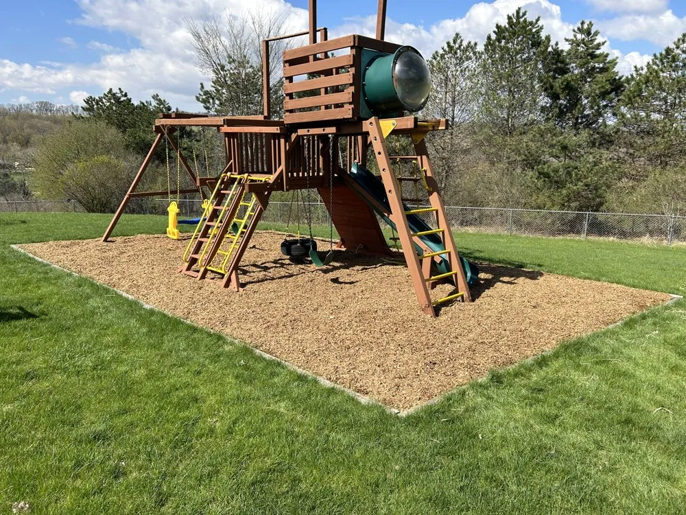 Custom yard cleanup service for homes in Cross Plains, WI by Bare