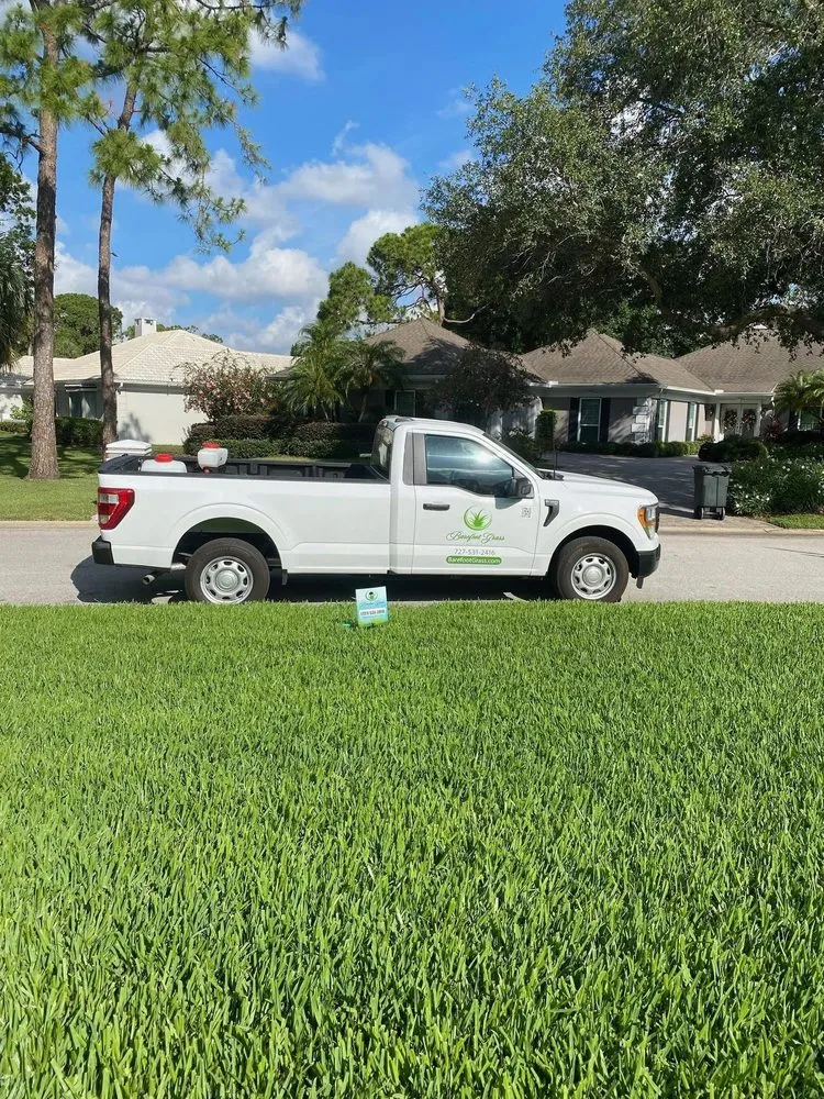 Expert lawn care service in Largo, FL by Barefoot Grass