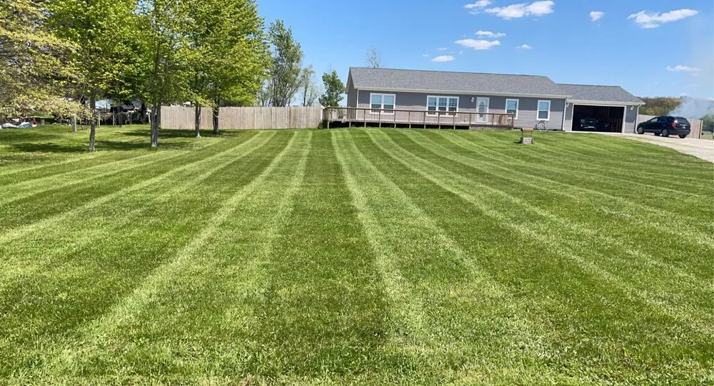 Trusted yard cleanup service with custom design in Red Bay, AL by Barefoot Lawn Care