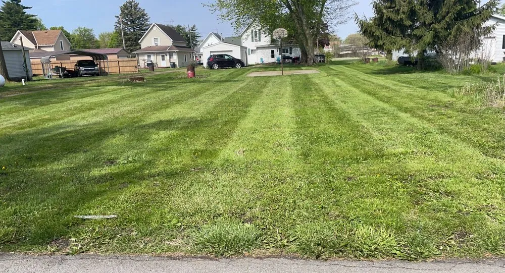 Custom residential landscaping with custom design in Red Bay, AL by Barefoot Lawn Care