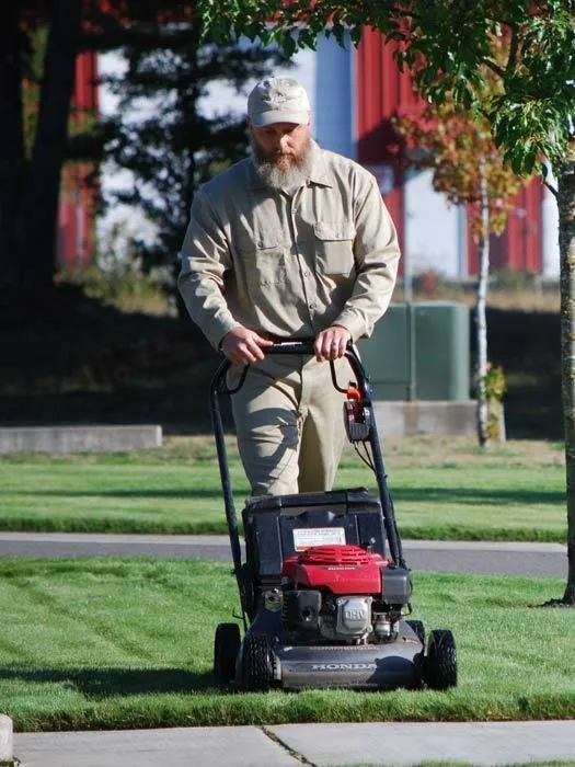 Affordable lawn care service with custom design across Olympia, WA - Barefoot Lawn