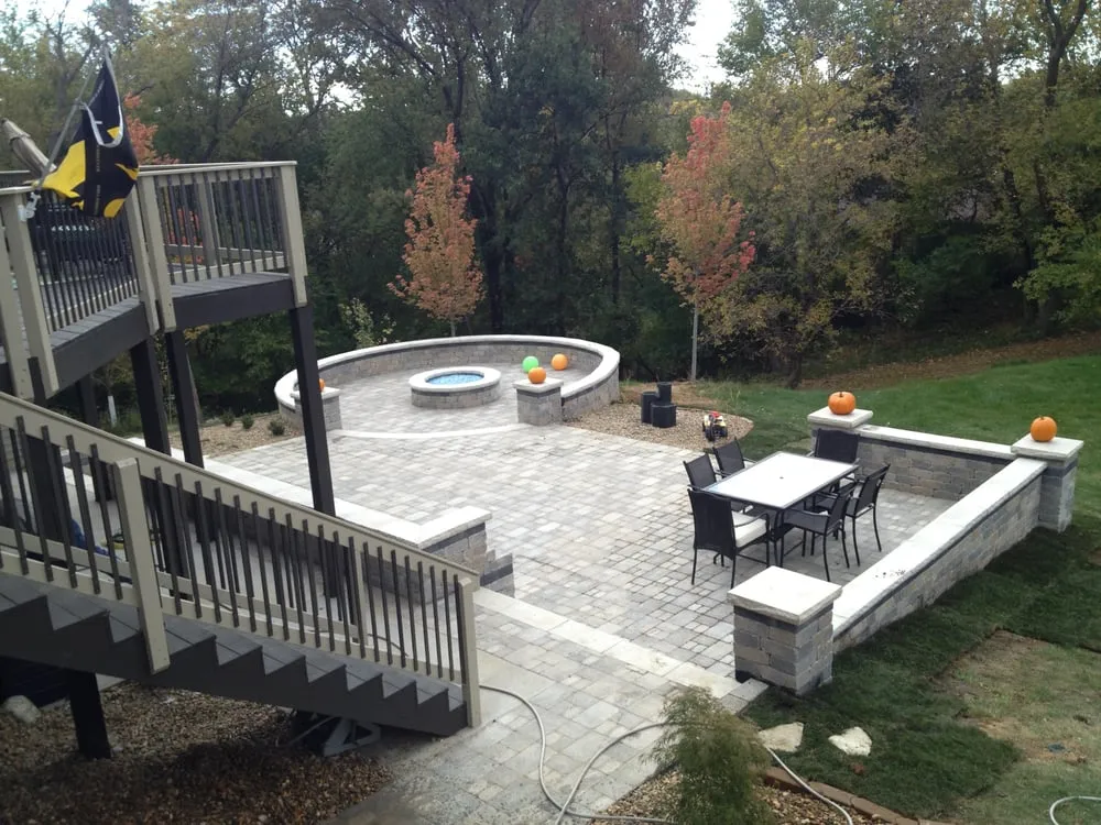 Affordable outdoor landscaping for residential properties in North Liberty, IA by Barefoot Living Spaces