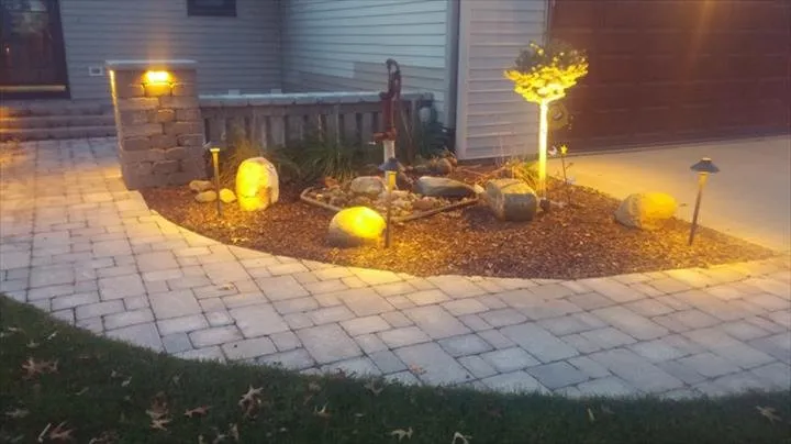 Expert lawn care service with custom design across North Liberty, IA - Barefoot Living Spaces