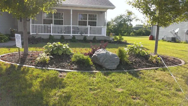 Affordable residential landscaping for residential properties in North Liberty, IA by Barefoot Living Spaces