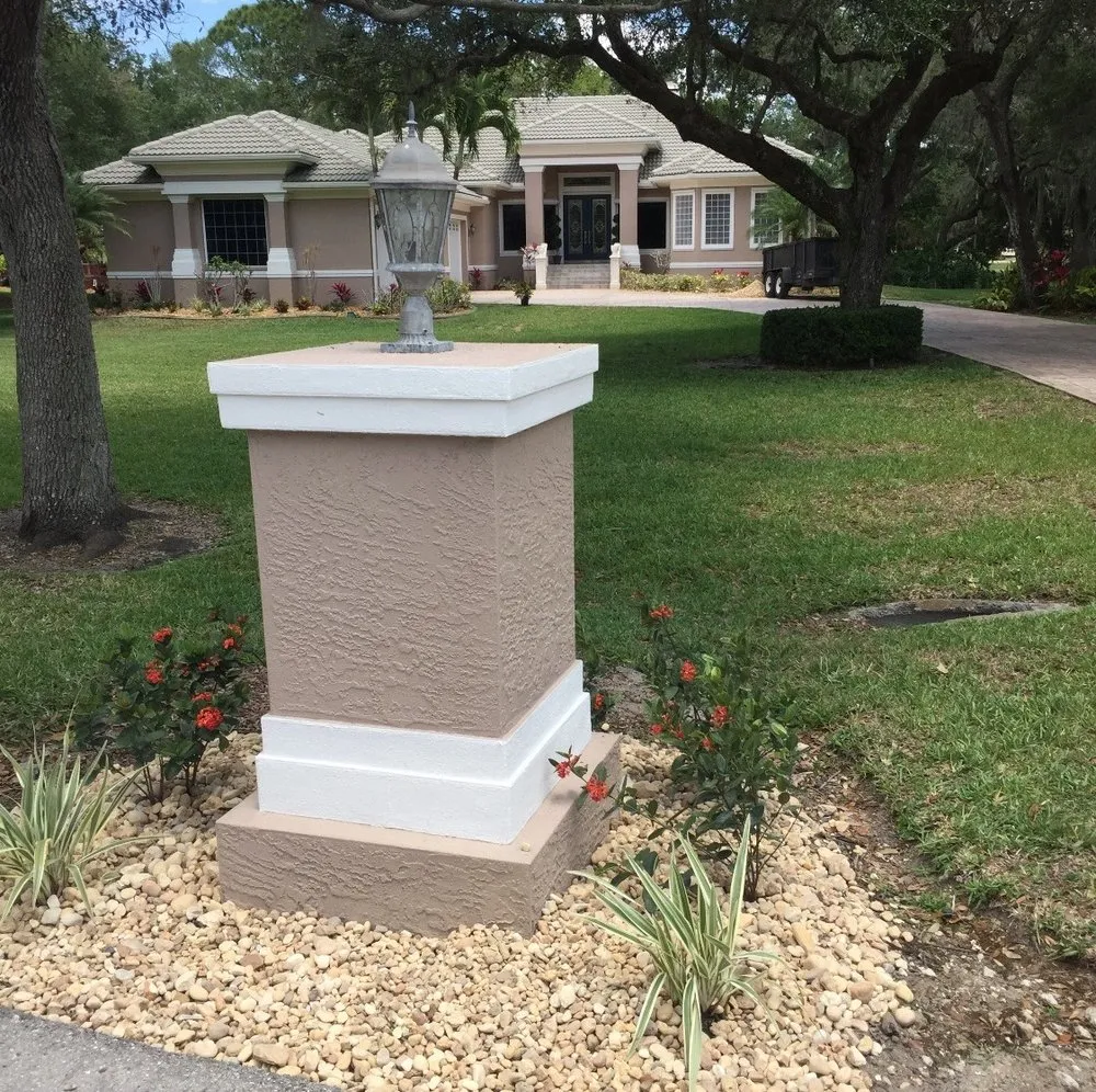 Local landscape installation in Fort Myers, FL by Barefoot Maintenance Specialists