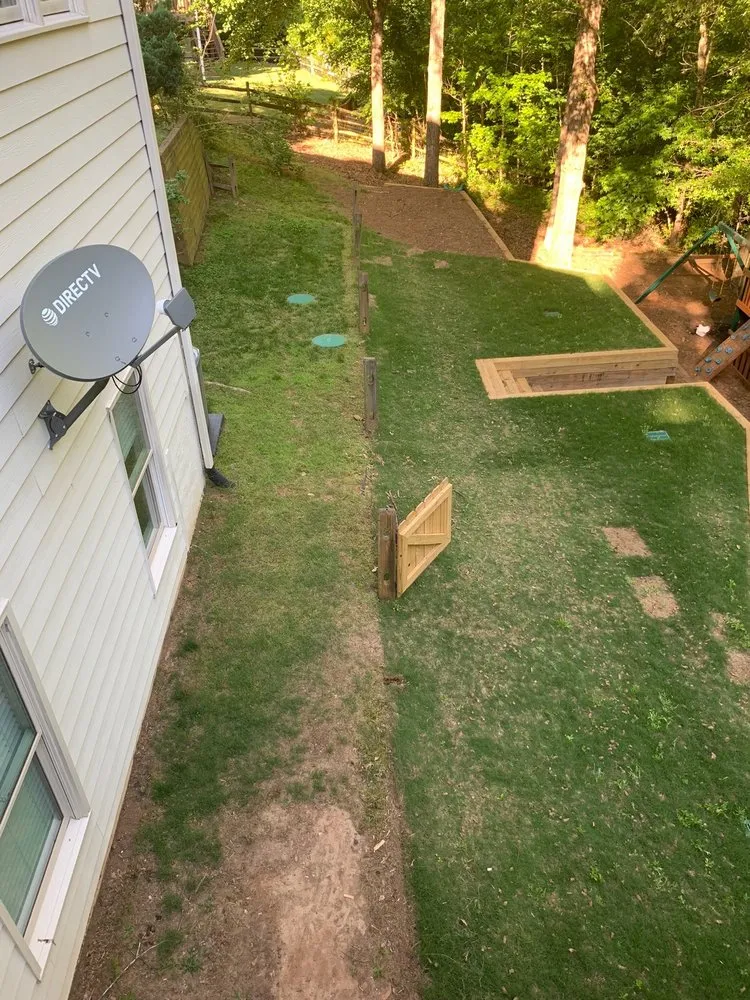 Local residential landscaping for beautiful yards in Cumming, GA by Barefoot Organics