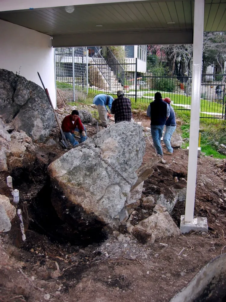 Professional lawn mowing service for residential properties in Austin, TX by Barger Brenda Landscape Design