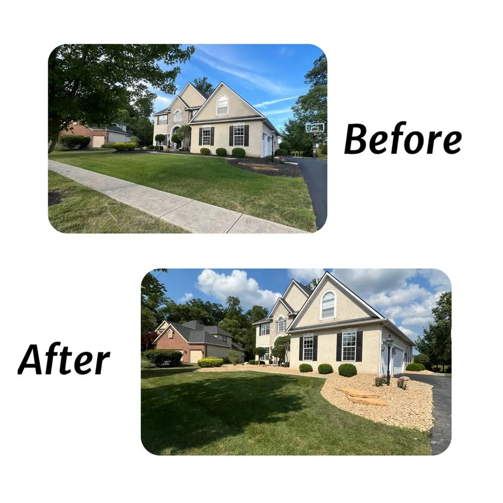 Custom residential landscaping for homes across Lewis Center, OH - Barker Property Maintenance
