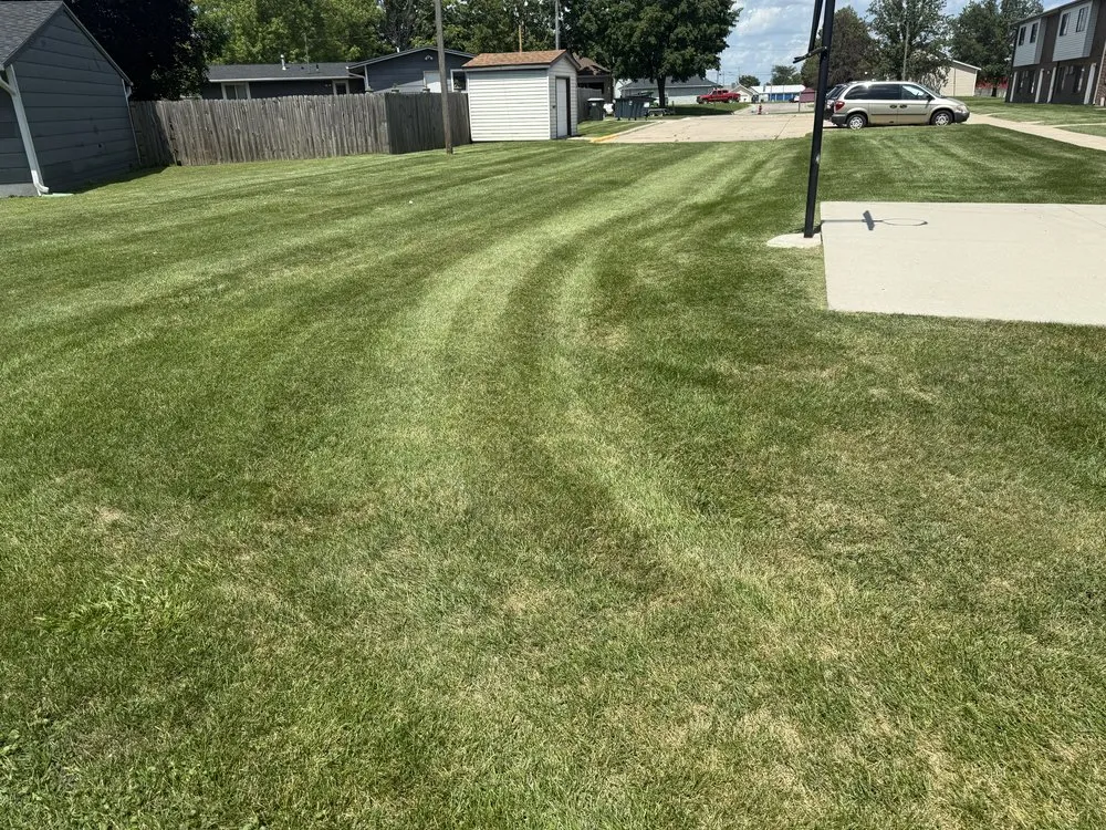 Expert lawn mowing service for outdoor upgrades in Gilman, IA by Barkers Handyman Express