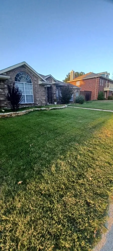 Reliable lawn care service for residential properties in Dallas, TX by Barkwells Cleaning & Landscaping