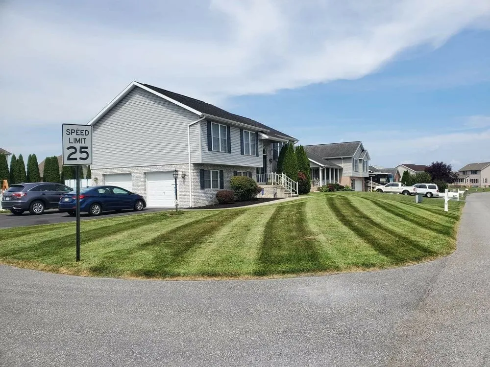 Professional lawn care service for beautiful yards in Fayetteville, PA by Barmont Property Maintenance