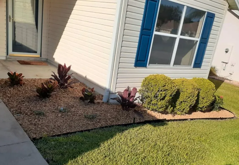 Professional landscape installation with custom design across Summerfield, FL - Barnards lawn service