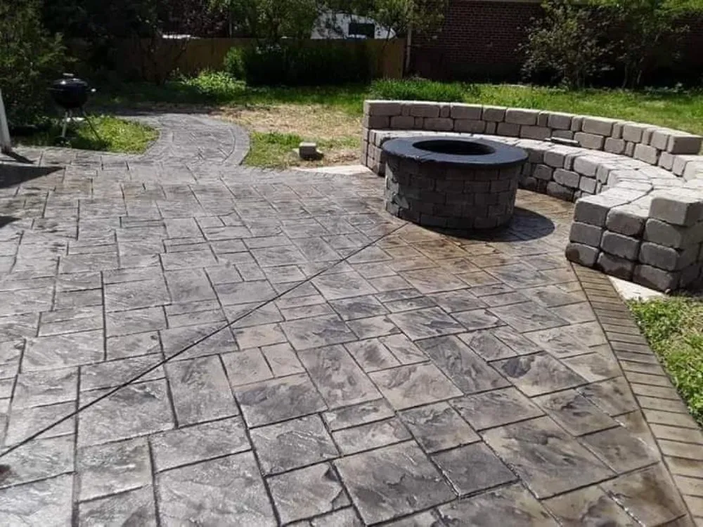 Professional landscape design in Lancaster, OH by Barnes Concrete and Construction