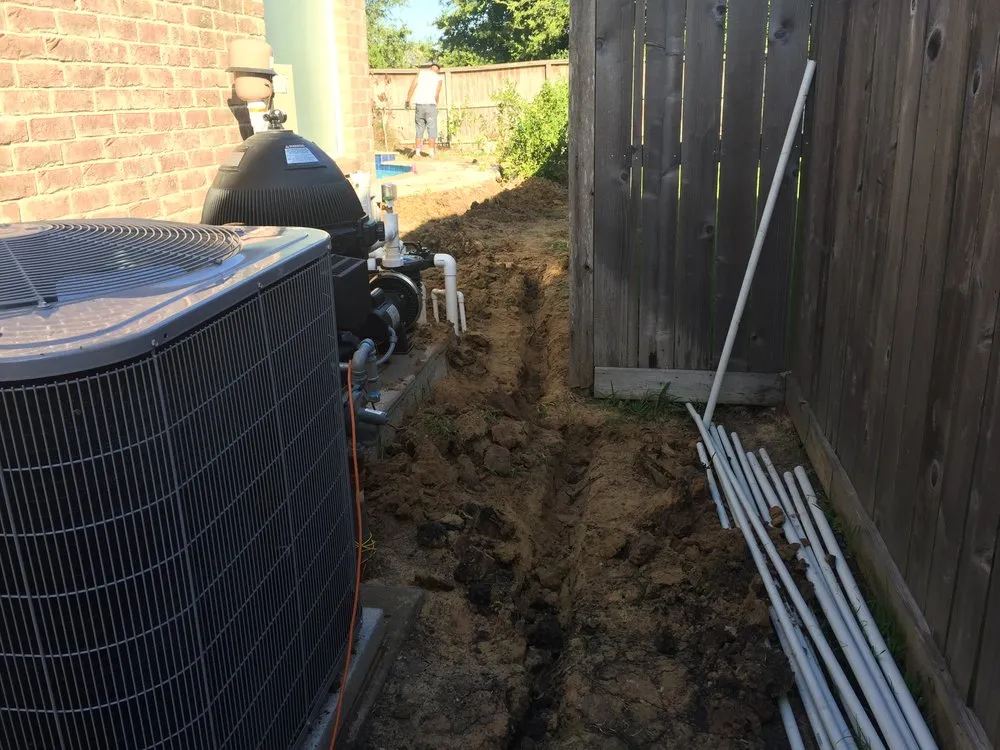 Custom outdoor landscaping for residential properties in Missouri City, TX by Barnes Landscape