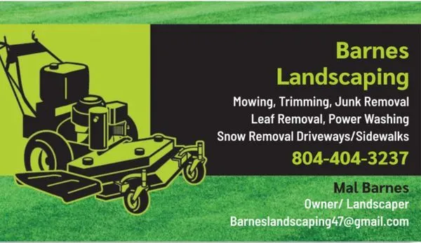 Barnes Landscaping Logo