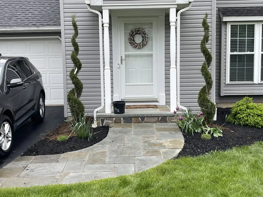 Local outdoor landscaping for homes in Stewartstown, PA by Barnes Lawn and Tree Service