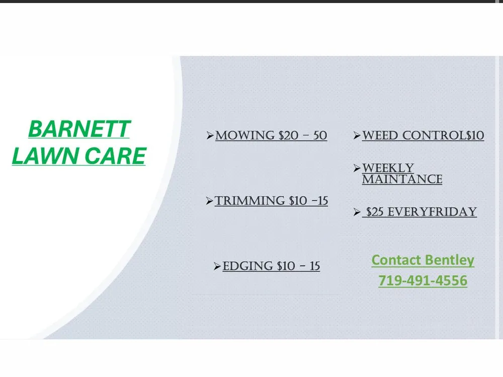 Expert landscaping services for beautiful yards across Colorado Springs, CO - Barnett Lawn Care