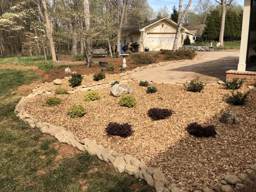 Top-rated lawn mowing service for homes across Monroe, NC - Barnhardt Landscaping & Design