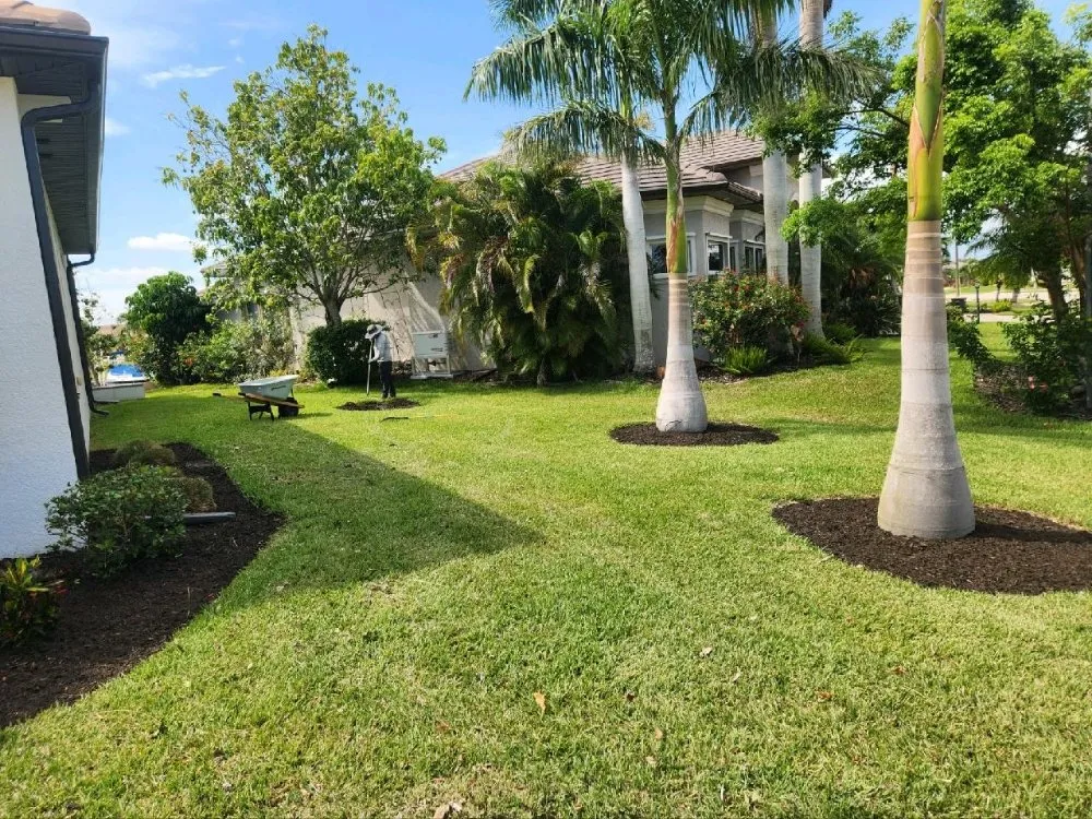 Professional garden landscaping in Punta Gorda, FL by Barracuda Tree & Landscape