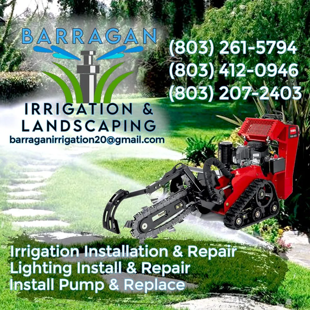 Expert lawn care service experts serving Rock Hill, SC - Barragan Irrigation Repairs & Lights