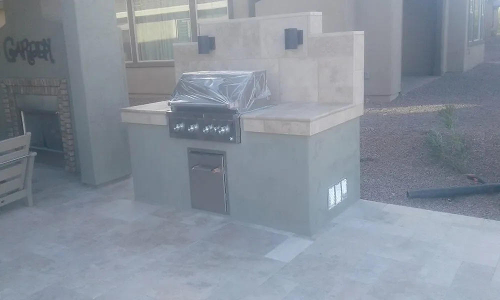 Local outdoor landscaping with custom design in Buckeye, AZ by Barranca Landscaping