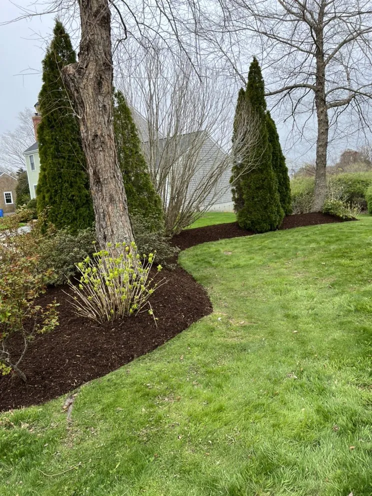 Local landscape installation in Middletown, RI by Barrera Landscaping
