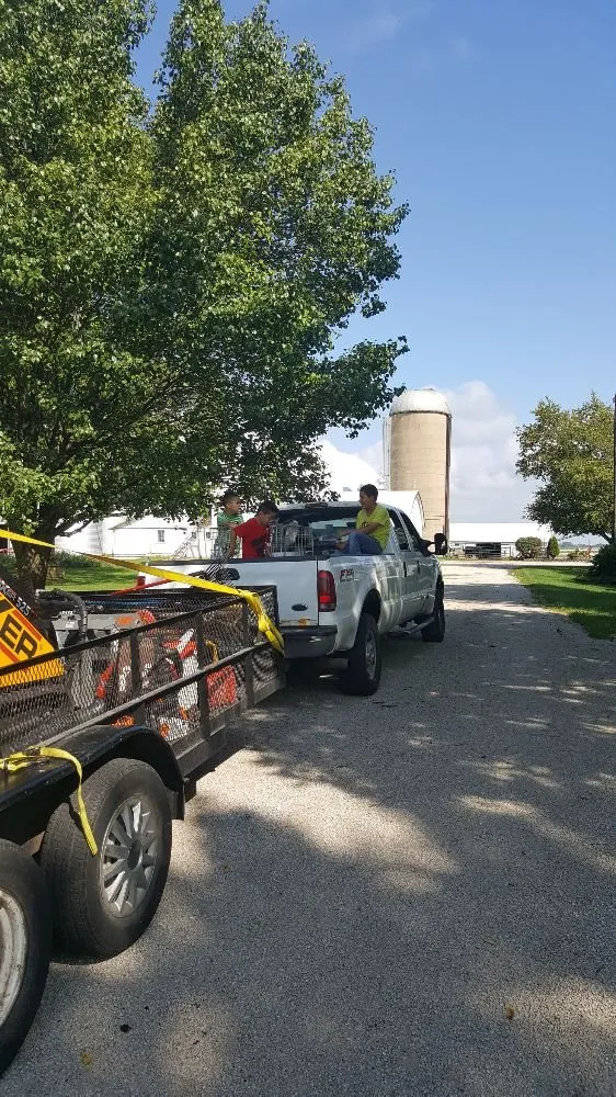 Professional garden landscaping for year-round maintenance in West Chicago, IL by Barrera Tree Service