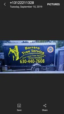 Barrera Tree Service Logo