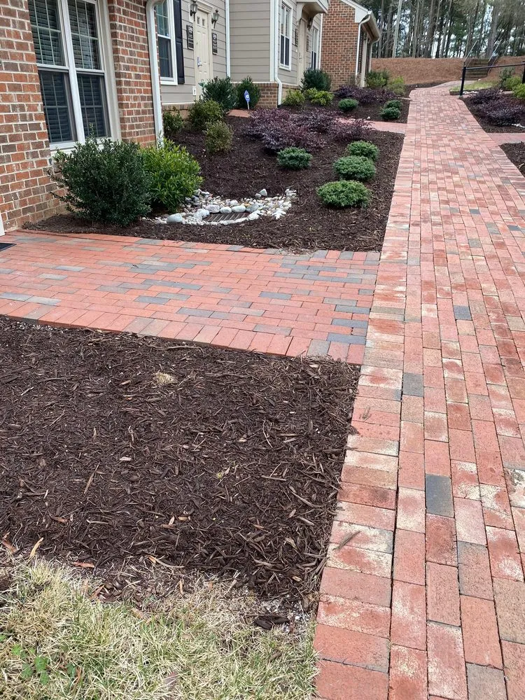 Affordable yard maintenance for homes in Chapel Hill, NC by Barreras Landscaping & Tree Service