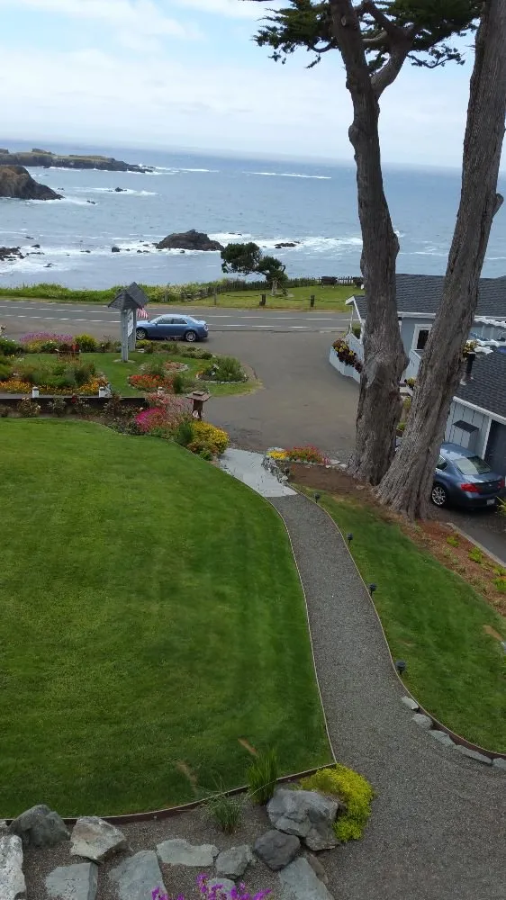Professional landscape design for beautiful yards in Fort Bragg, CA by Barrera's Ocean Front Lawn Care & Landscaping