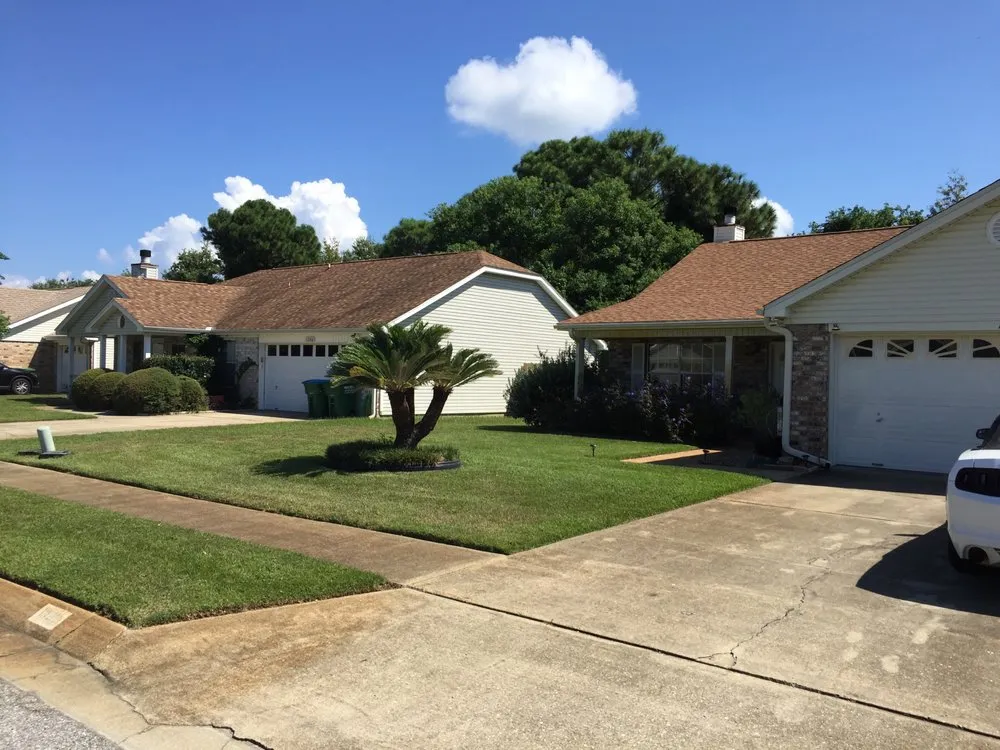 Custom landscape design in Gulf Breeze, FL by Barrett Landscape