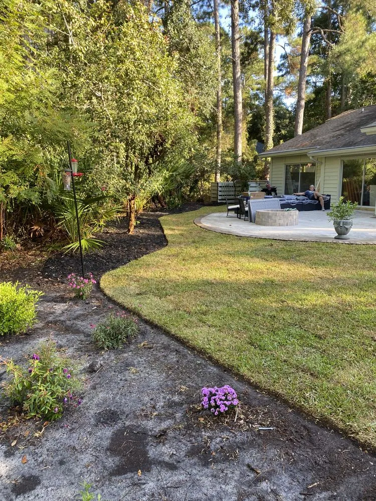 Expert lawn mowing service with custom design across Ridgeland, SC - Barrientos Landscaping