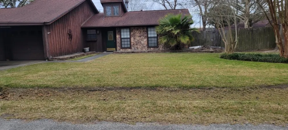 Affordable yard cleanup service for residential properties across Port Arthur, TX - Barrientos Lawncare & Maintenance