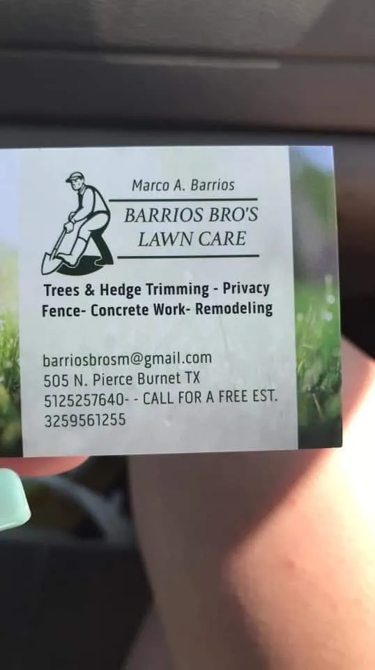 Professional yard cleanup service in Burnet, TX - Barrios Bro's Landscaping