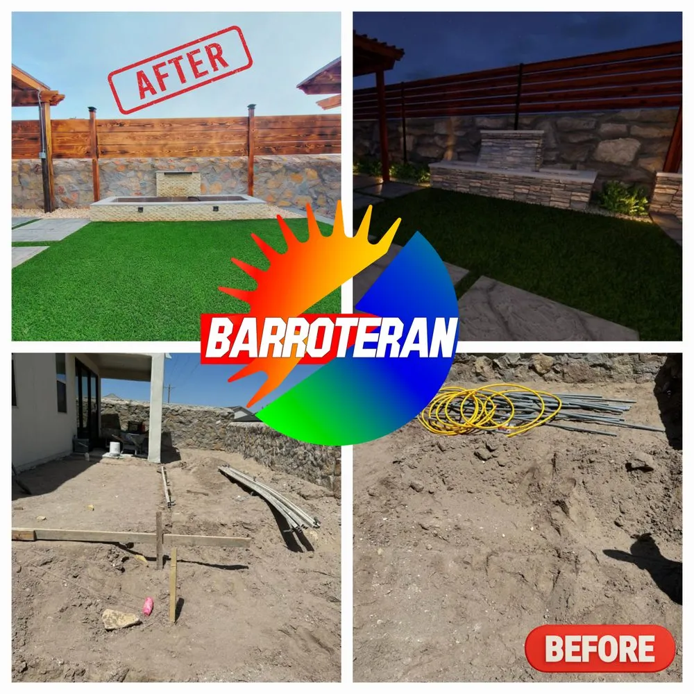 Affordable garden landscaping for outdoor upgrades in El Paso, TX by Barroteran