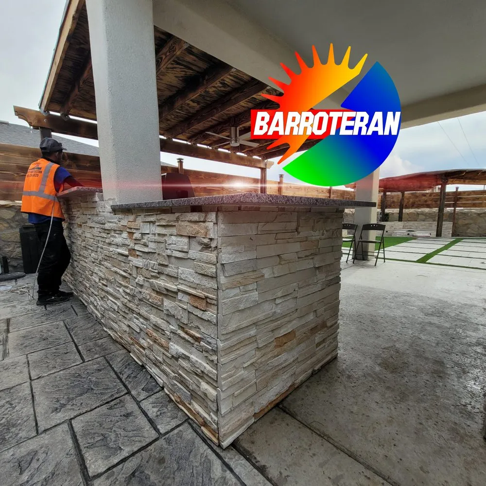 Expert outdoor landscaping with custom design across El Paso, TX - Barroteran