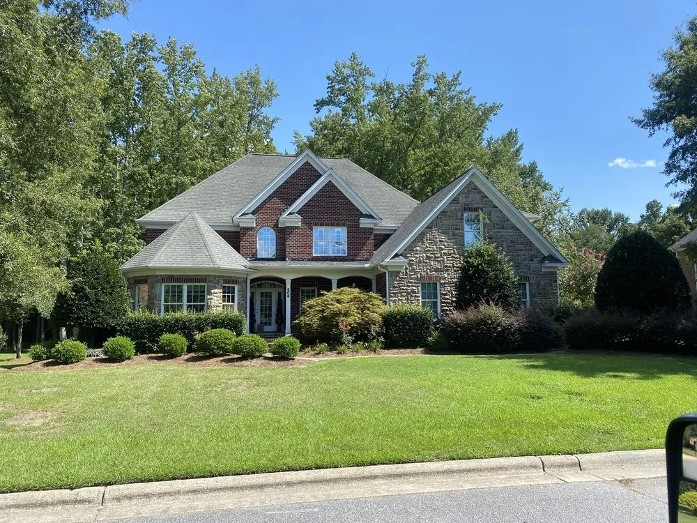 Custom outdoor landscaping for year-round maintenance in Washington, NC by Barrow Construction