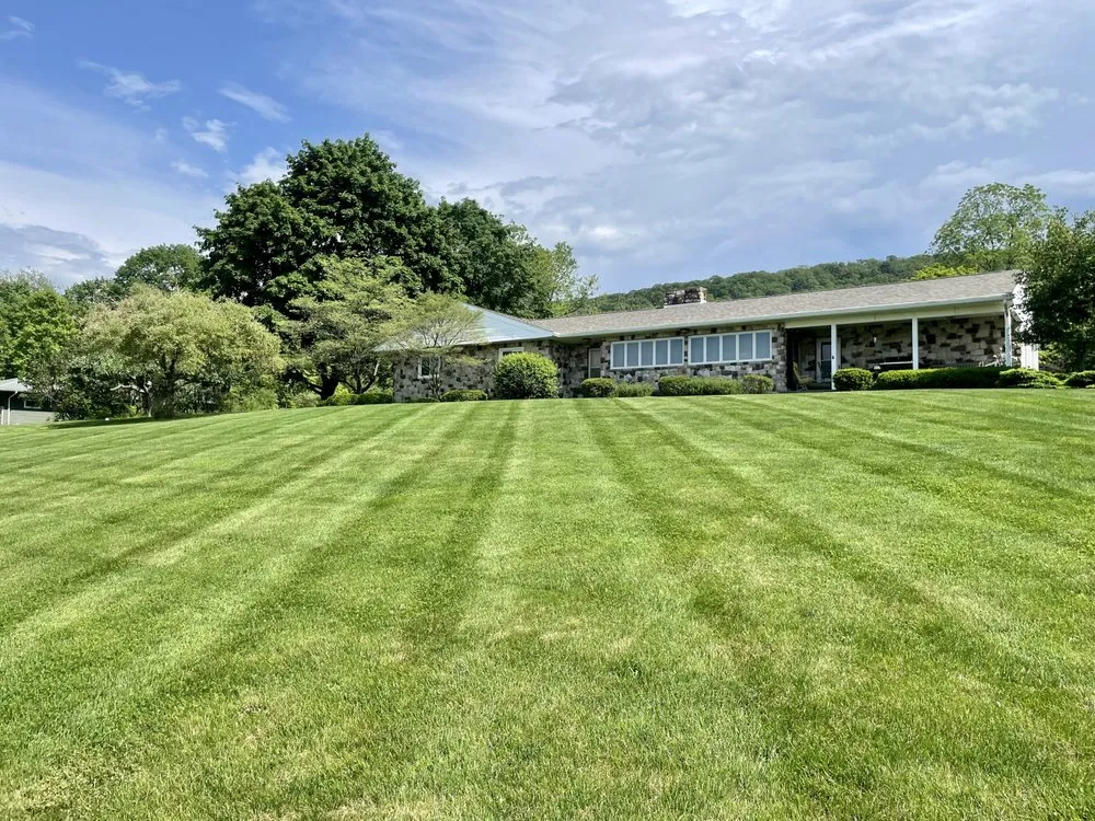 Custom garden landscaping in Tyrone, PA by Barr’s Lawn Care