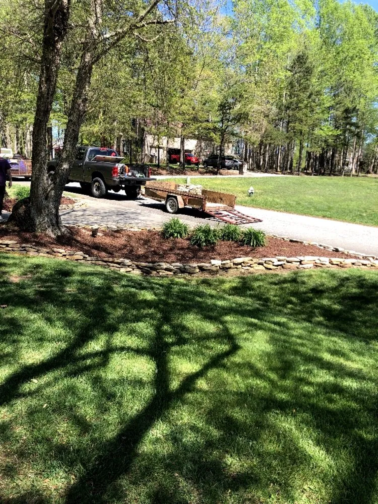 Local landscape design in Greensboro, NC by Barry Bridges's Lawncare