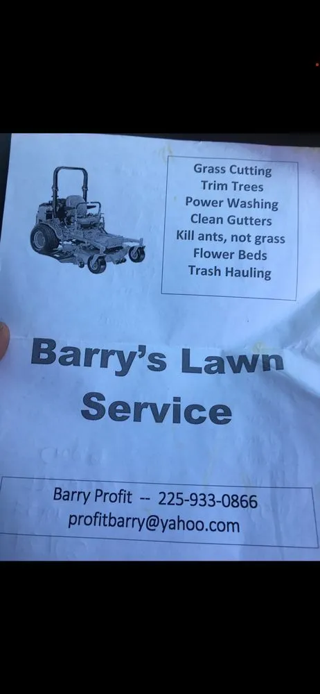 Affordable yard maintenance in Zachary, LA - Barry’s Lawn Service