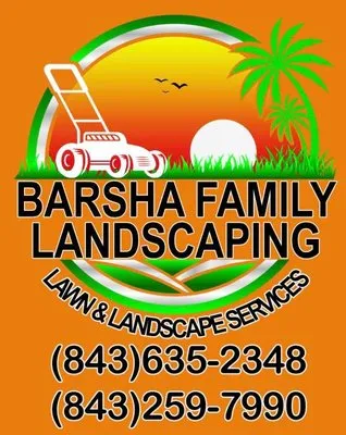 Barsha Family Landscaping Logo