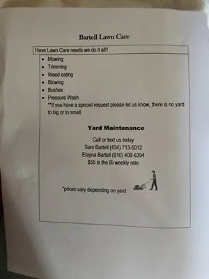 Bartell Lawn Care Logo