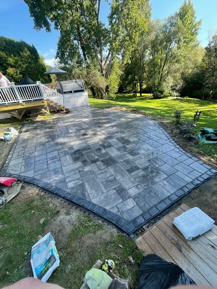 Affordable lawn mowing service with custom design across Pittsfield, MA - Bartlett's Landscape Design