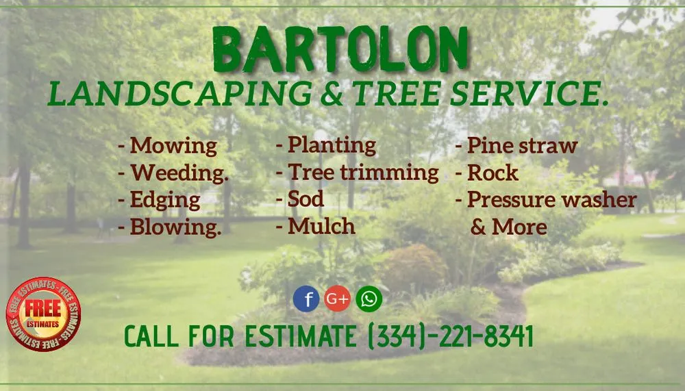 Custom outdoor landscaping for beautiful yards across Montgomery, AL - Bartolon Landscaping & Tree Service
