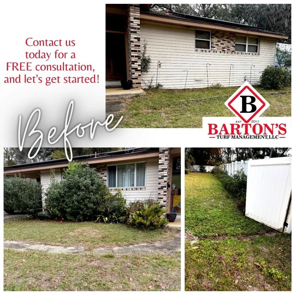 Professional yard cleanup service in Green Cove Springs, FL - Barton's Turf Management