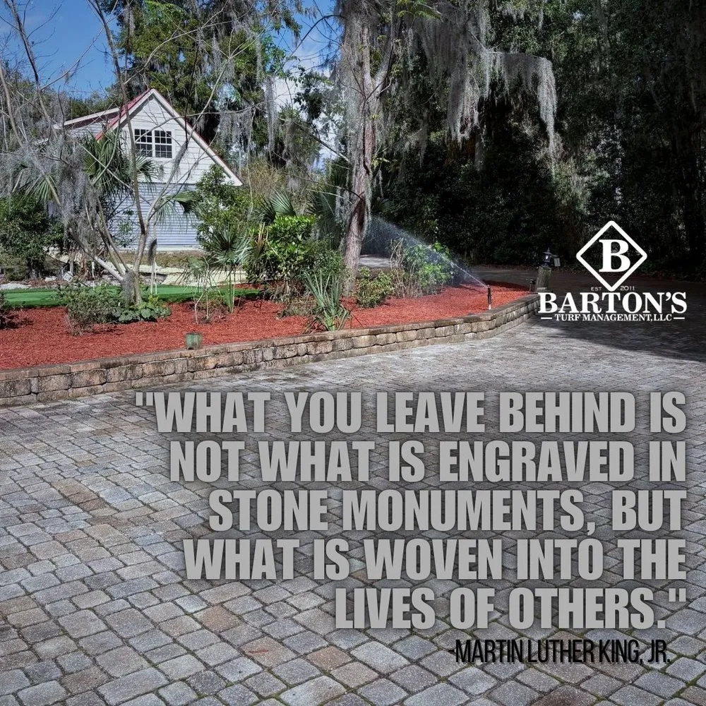 Custom outdoor landscaping for homes across Green Cove Springs, FL - Barton's Turf Management