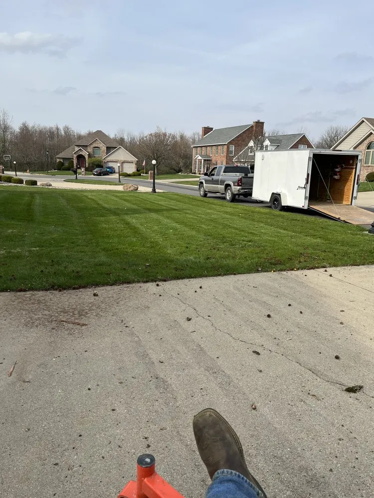 Expert residential landscaping in Greensburg, IN by BarW mowing and landscape