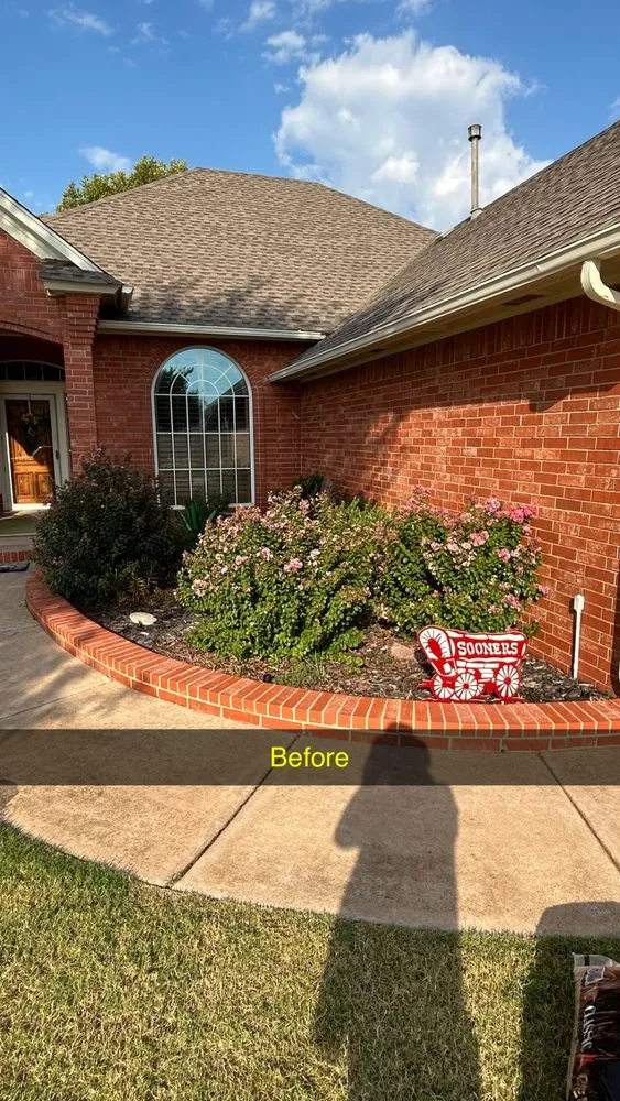 Affordable garden landscaping in Moore, OK - Barwick Lawns