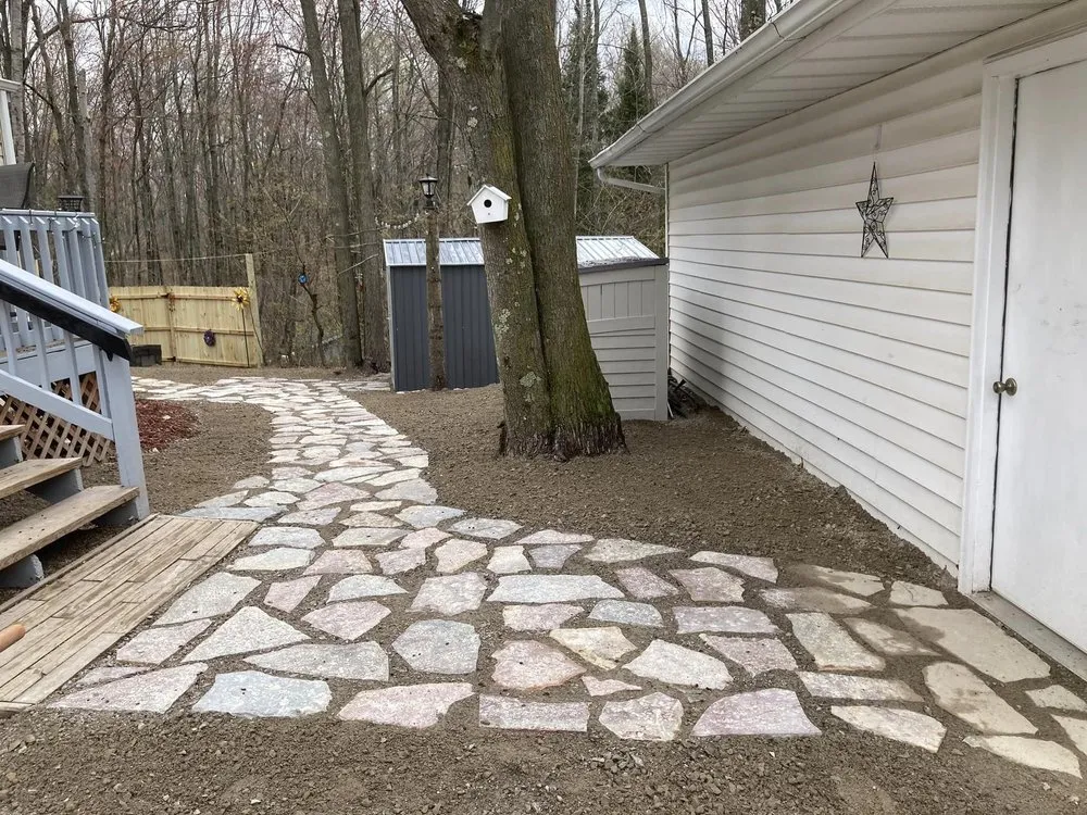 Expert garden landscaping with custom design across Abrams, WI - Basche