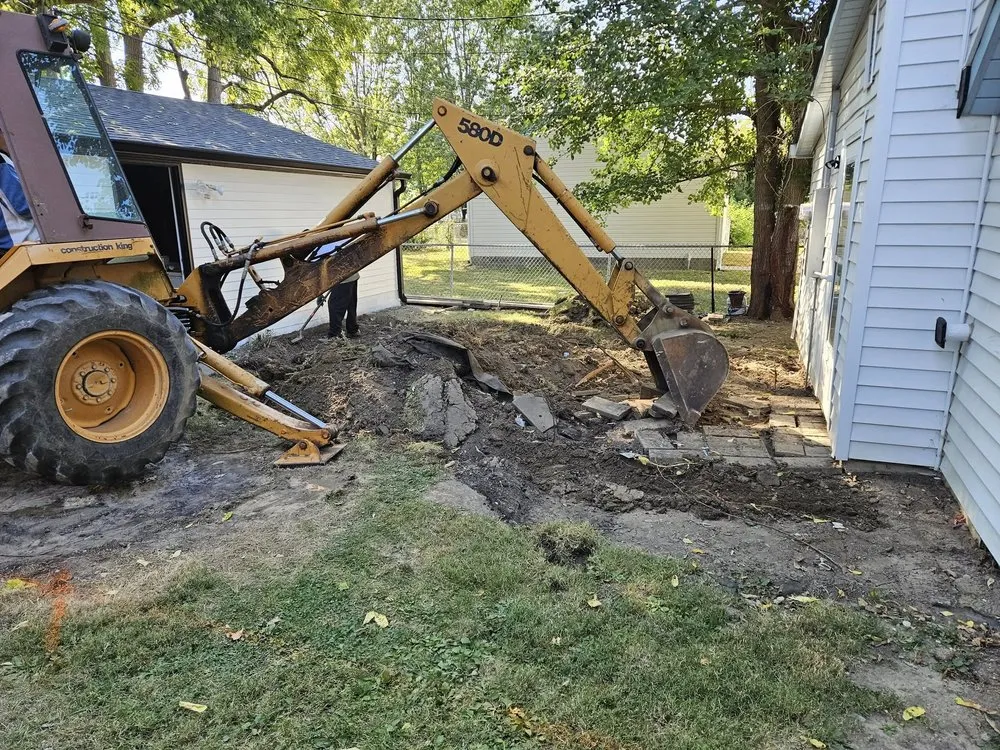 Custom landscape installation in Indianapolis, IN - Bashline Industry